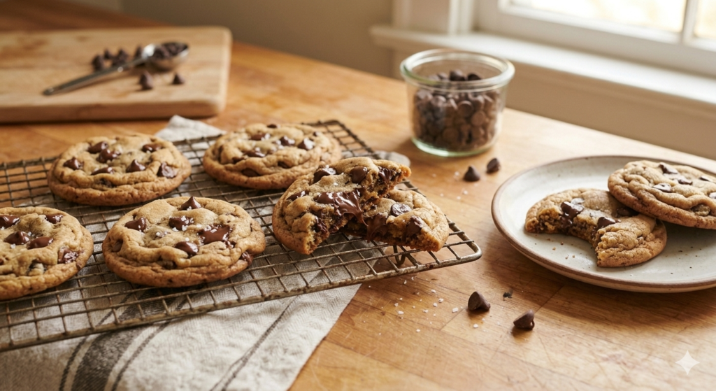 Easy Chocolate Chip Cookies (Soft and Chewy Recipe)