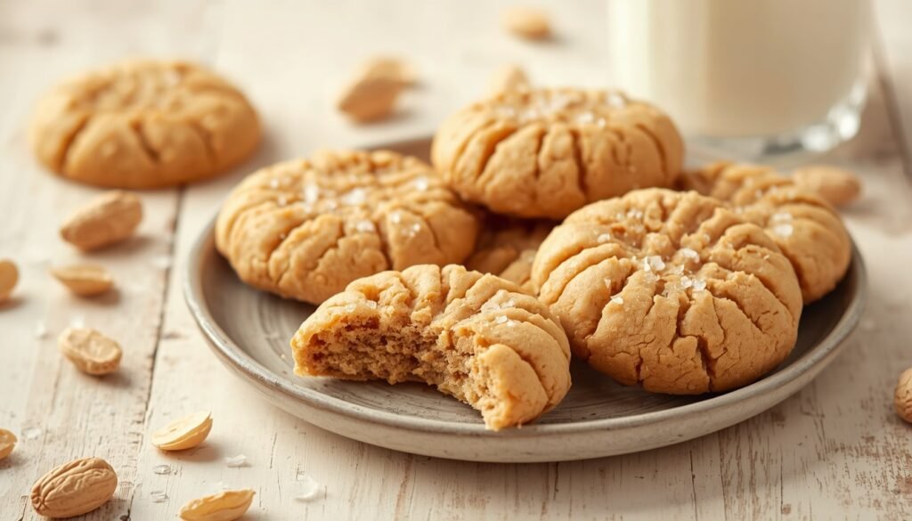 Soft Peanut Butter Cookies