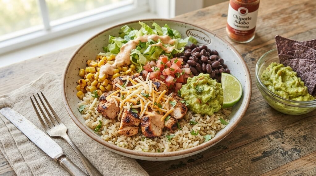 Chipotle-Style Chicken Burrito Bowls