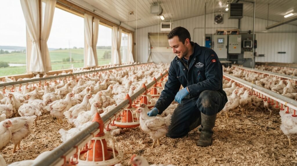 Poultry Farm Worker Job in Avonport, Nova Scotia