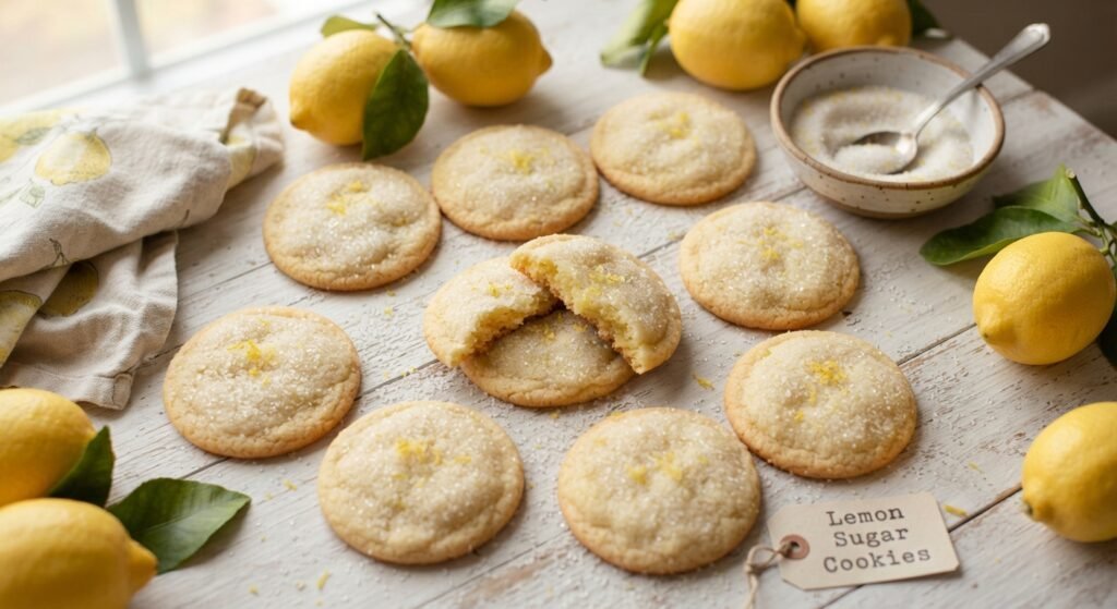 Lemon Sugar Cookies