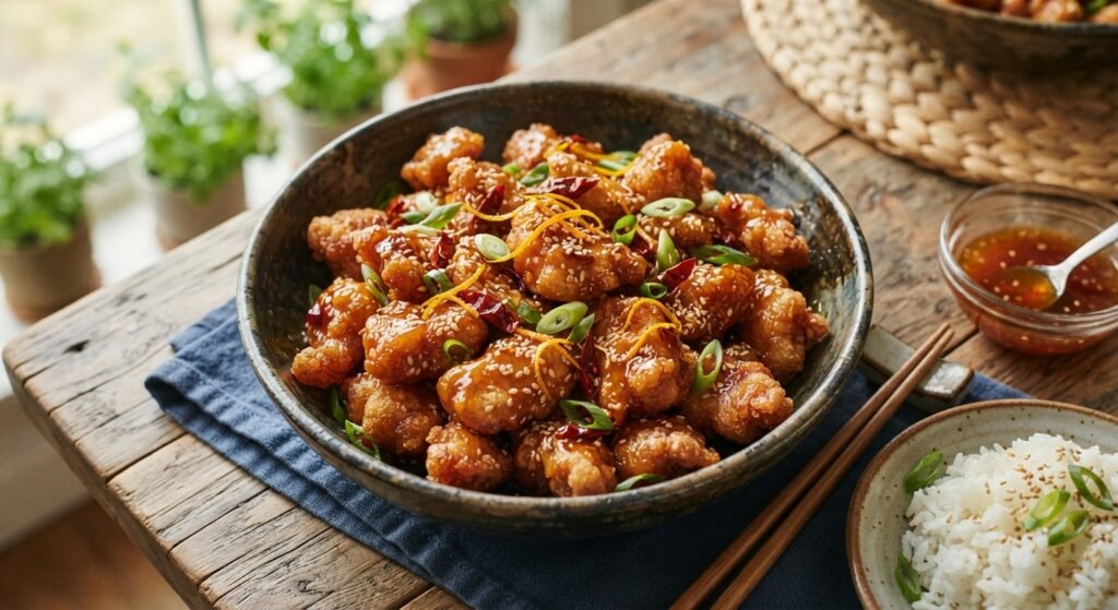 Crispy Orange Chicken