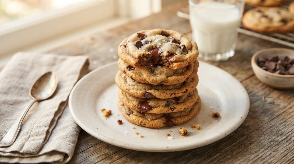 Easy Homemade Chocolate Chip Cookies