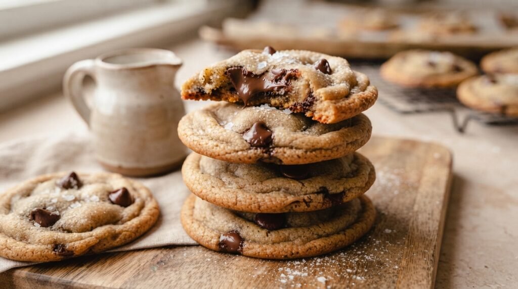 Soft & Chewy Chocolate Chip Cookies